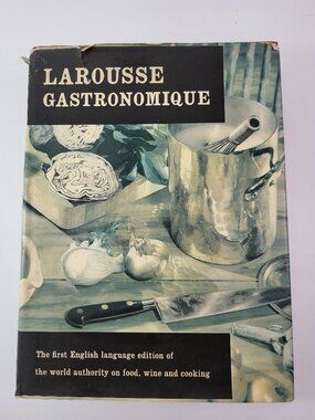 Larousse Gastronomique Vintage 1972 First English Edition Cookbook Hardcover